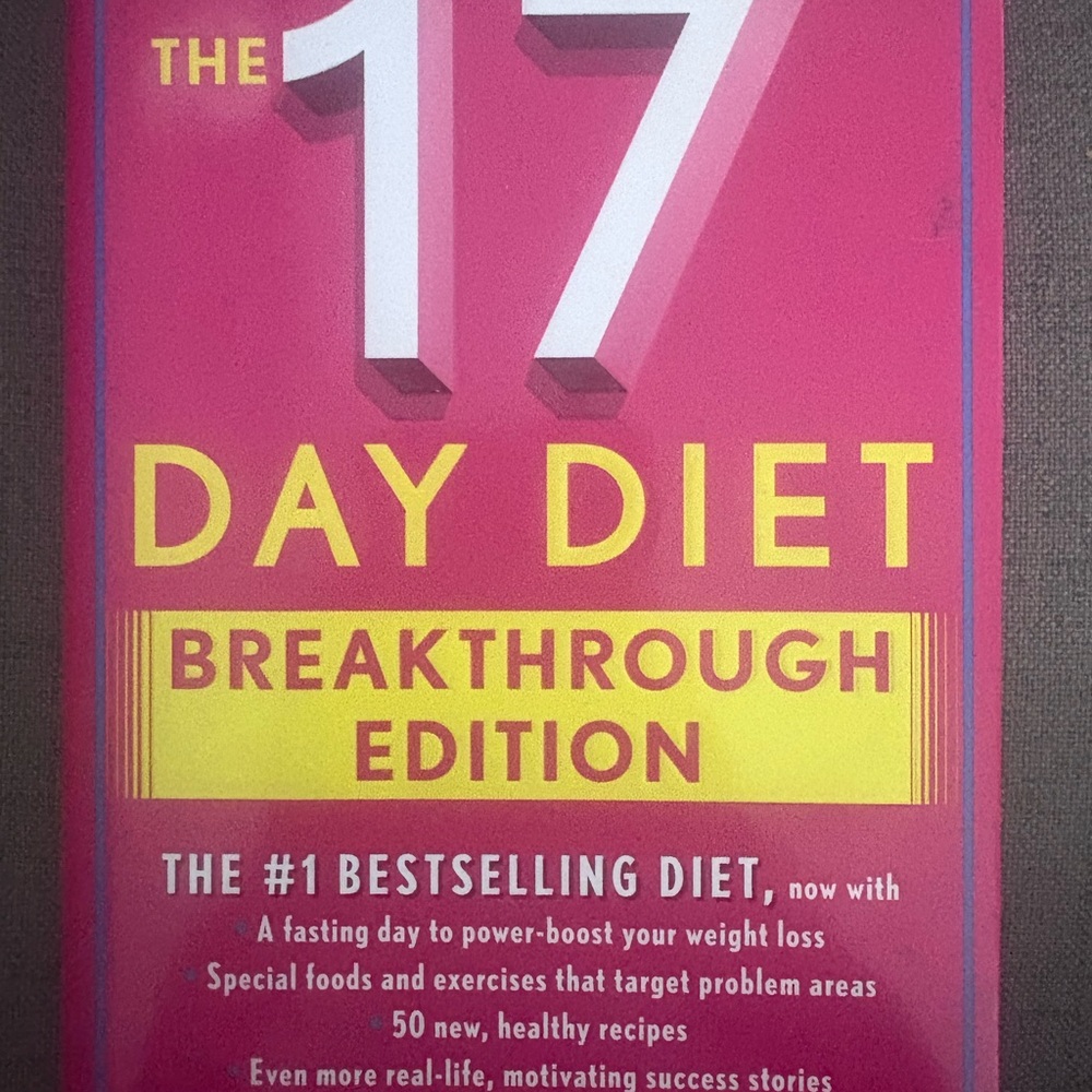 The 17 Day Diet Breakthrough Edition Book